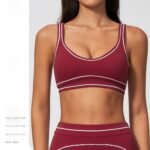 Color Block Yoga Sports Bra - Image 2