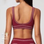 Color Block Yoga Sports Bra - Image 4
