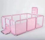 Children's fence baby basketball fence safety stainless steel playpen children's ball pit baby indoor playground baby park fence - Image 3
