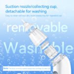 Electric nasal suction device for babies, children, and infants, nasal mucus, nasal feces, nasal congestion, nasal suction machine cleaner - Image 2
