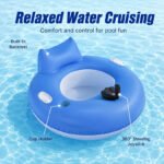 PowerFloat – Electric Propeller Inflatable Lounge Chair, Hands-Free Pool & Lake Cruiser - Image 7