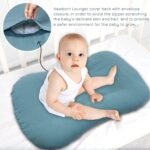 Flat weave fine cloth cover for baby lounge chair, soft organic cotton cover, newborn biomimetic bed, travel portable small bed - Image 7
