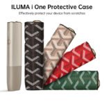 Leather Protective Case Compatible with IQOS ILUMA One I ONE, Stylish Shockproof Cover - Image 14