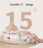 Safe pillow baby anti-vomiting slope pillow baby feeding anti-overflow pillow - Image 2