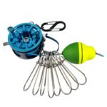 Stainless Steel Fishing Clip with Floats, 8 Clips Live Bait Hook Holder for Reel, Portable Fishing Tackle Tool - Image 5