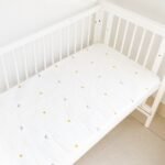Baby fitted sheet pure cotton plus cotton sheets ins Japanese and Korean style quilted embroidered newborn sheets autumn and winter children's mattress - Image 3