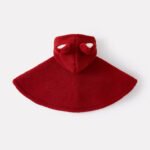 Poncho Coat for Baby Girls, Warm Thickened Winter Outerwear, Stylish and Versatile Cape Design - Image 4