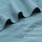 Flat weave fine cloth cover for baby lounge chair, soft organic cotton cover, newborn biomimetic bed, travel portable small bed - Image 8
