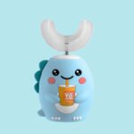 U-shaped electric toothbrush children's rechargeable 2-6-12-year-old rechargeable baby toothbrush U-shaped little dinosaur child - Image 8