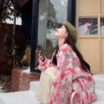 Chic and Stylish Loose Knit Sweater for Women, Autumn New Arrival, Plus Size, Sweet Floral Pink Knitted Cardigan - Image 2