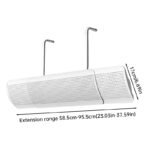 AC Wind Deflector – Adjustable Air Conditioner Diffuser to Stop Cold Air Blowing Directly on You - Image 9