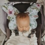Multifunctional Baby stroller neck pillow butterfly shape strap connection baby out of shock pillow - Image 2