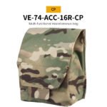Tactical Laser Cut MOLLE Admin Pouch, Multi-Use Utility Bag for 5.56 & 9mm Mag Storage, First Aid & EDC Organizer - Image 2