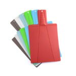 Foldable Plastic Cutting Board with Food Slide Feature - Image 4