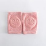 Woolen loop baby socks, elbow protection, walking and crawling, knee protection, baby and child knee protection, smiling face knee protection - Image 6