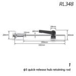 RISK Bike Wheel Repair Vise – Heavy Duty Hub Holder for Freewheel & Cassette Maintenance (MTB/Road) - Image 3