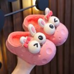 Autumn and winter baby cotton slippers for boys and girls, warm and plush bag with cotton cover and waterproof large, medium, and small children cotton slippers - Image 9