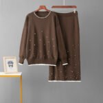 Loose top and skirt set - Image 9