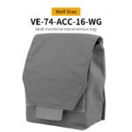 Tactical Laser Cut MOLLE Admin Pouch, Multi-Use Utility Bag for 5.56 & 9mm Mag Storage, First Aid & EDC Organizer - Image 3
