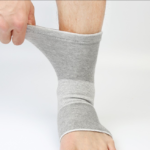 Charcoal Warm Breathable Sports Ankle Support Winter Warm Knit Outdoor Sports Protection