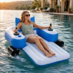 PowerFloat – Electric Propeller Inflatable Lounge Chair, Hands-Free Pool & Lake Cruiser - Image 3