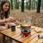 Ultra-Light Foldable Outdoor Gas Stove, Compact Backpacking Burner for Camping, Hiking, Fishing, Trekking & Picnic - Image 3