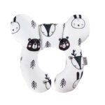 Baby head protection U-shaped pillow stroller fixed head pillow car seat sleeping protection head and neck pillow - Image 17