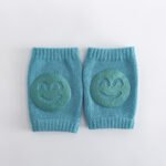 Woolen loop baby socks, elbow protection, walking and crawling, knee protection, baby and child knee protection, smiling face knee protection - Image 7