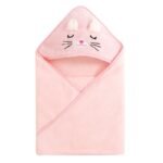 wholesale child baby cartoon animal face elephant hooded towel newborn - Image 2