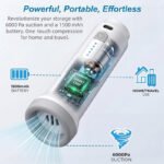 Rechargeable Electric Vacuum Pump, Portable Low Noise Air Pump for Compressed Storage Bags - Image 5