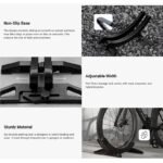Adjustable Floor Bike Rack for Garage – MTB & Road Bike Parking, Display & Support Stand - Image 8