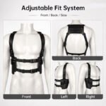 Tactical Shoulder Harness for Airsoft & Cosplay, Leon Kennedy Style Utility Chest Rig for Resident Evil Fans - Image 4