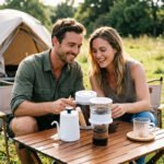 Mini Electric Coffee Grinder & Brewer – Automatic Drip Coffee Maker with Stirring Cup - Image 3