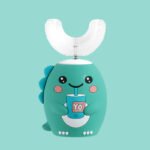 U-shaped electric toothbrush children's rechargeable 2-6-12-year-old rechargeable baby toothbrush U-shaped little dinosaur child - Image 6