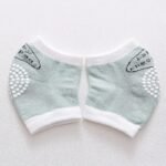 3 pairs of cotton children's knee pads, autumn glue dispensing, anti slip baby knee pads, mesh breathable exercise, baby crawlin - Image 6