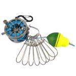 Stainless Steel Fishing Clip with Floats, 8 Clips Live Bait Hook Holder for Reel, Portable Fishing Tackle Tool - Image 4