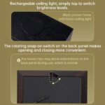 LED Abyss Mirror Display Case – Wooden Infinity Shadow Box for Mini Figures, Cool Desktop Decor & Collector Gift - Image 6