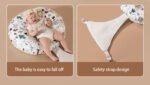 Safe pillow baby anti-vomiting slope pillow baby feeding anti-overflow pillow - Image 4