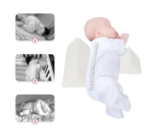 Baby sleeping on the side, fixed pillow with triangular positioning, adjustable sleeping posture, anti fall, anti spitting, and soothing pillow - Image 5