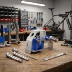RISK Bike Wheel Repair Vise – Heavy Duty Hub Holder for Freewheel & Cassette Maintenance (MTB/Road) - Image 5