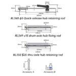 RISK Bike Wheel Repair Vise – Heavy Duty Hub Holder for Freewheel & Cassette Maintenance (MTB/Road) - Image 11