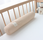 ins pure cotton embroidered bear bedside pillow baby comfort pillow removable and washable core - Image 8