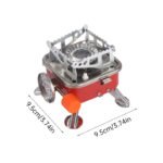 Ultra-Light Foldable Outdoor Gas Stove, Compact Backpacking Burner for Camping, Hiking, Fishing, Trekking & Picnic - Image 9