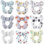 Baby head protection U-shaped pillow stroller fixed head pillow car seat sleeping protection head and neck pillow - Image 2