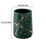 Luxury Couple’s Ceramic Cup Set – High-End Bathroom Tumblers - Image 11