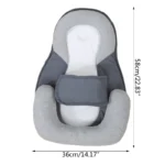 Gentle & Effective Spit Up Prevention Cushion Ergonomic Support Pillow for Baby - Image 6