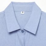 Retro women's pure linen shirt for summer - Image 4