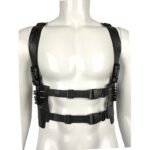 Tactical Shoulder Harness for Airsoft & Cosplay, Leon Kennedy Style Utility Chest Rig for Resident Evil Fans