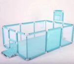 Children's fence baby basketball fence safety stainless steel playpen children's ball pit baby indoor playground baby park fence - Image 8
