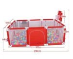 Children's fence baby basketball fence safety stainless steel playpen children's ball pit baby indoor playground baby park fence - Image 4